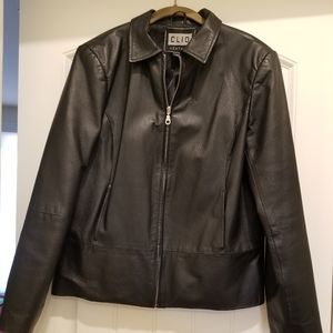Leather jacket